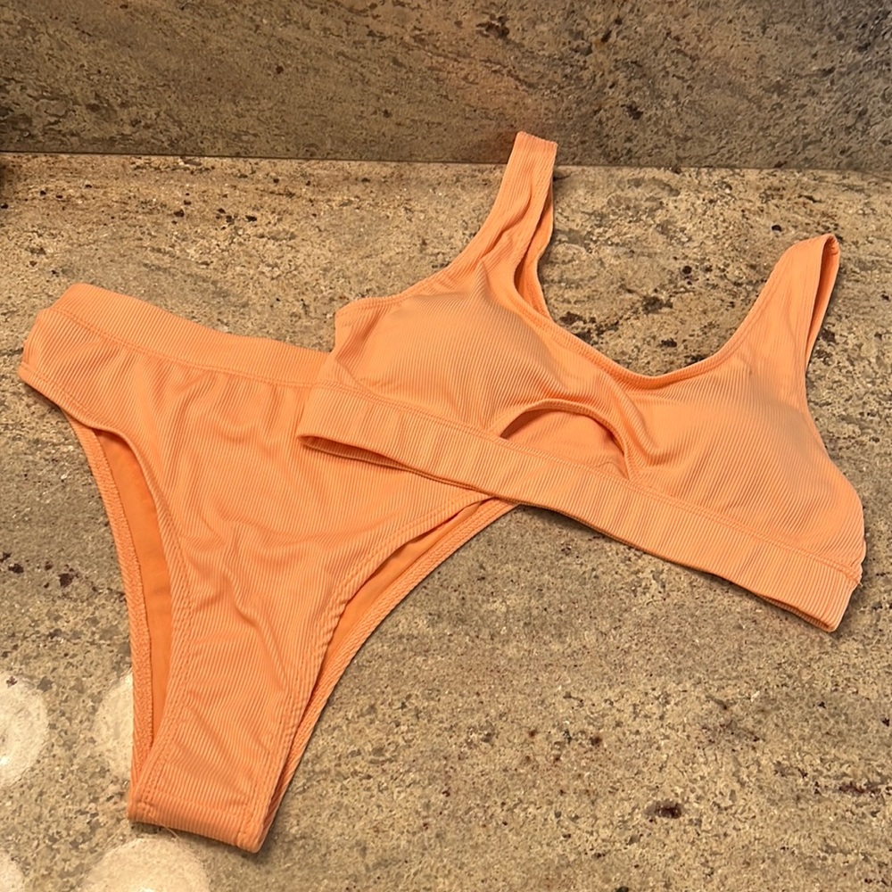 High Waist Cut Out Bikini